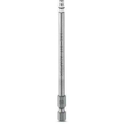 SAE-BIT ADAPTER stoji na metalnom produžnom adapteru. Namijenjen za spajanje alata s bitovima.