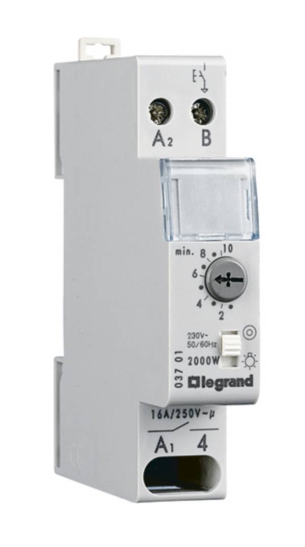 Legrand 3701 timer za rasvjetu stubišta profilna šina 230 V/AC