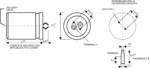 Thomsen elektrolitski kondenzator uskočni 10 mm 100 µF 350 V/DC 20 % (Ø x V) 20 mm x 30 mm 1 St.