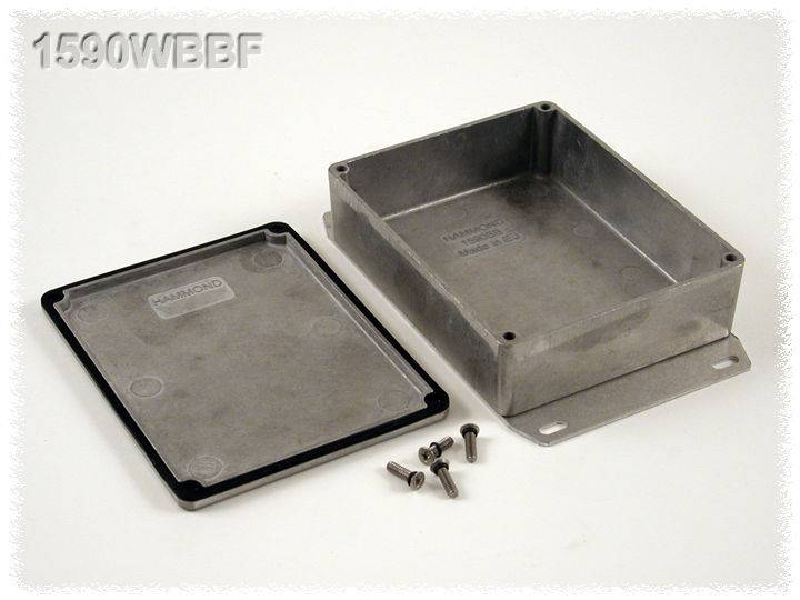Hammond Electronics 1590WBBF univerzalno kućište 118.5 x 93.5 x 34 aluminij prirodna 1 St.
