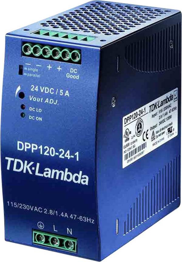 TDK-Lambda DPP120-12-1 DIN-napajanje (DIN-letva)  12 V/DC 10 A 120 W Broj izlaza:1 x  Content 1 St.