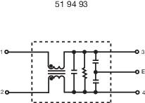 Yunpen 521313 YG01T5 filter za uklanjanje šuma 250 V/AC 1 A 3.7 mH (D x Š x V) 68 x 55 x 25 mm 1 St.-2