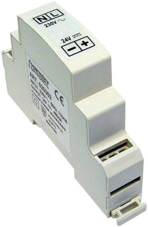 Comatec PSM1/10.24 DIN-napajanje (DIN-letva)  24 V/DC 0.42 A 10 W   Content 1 St.