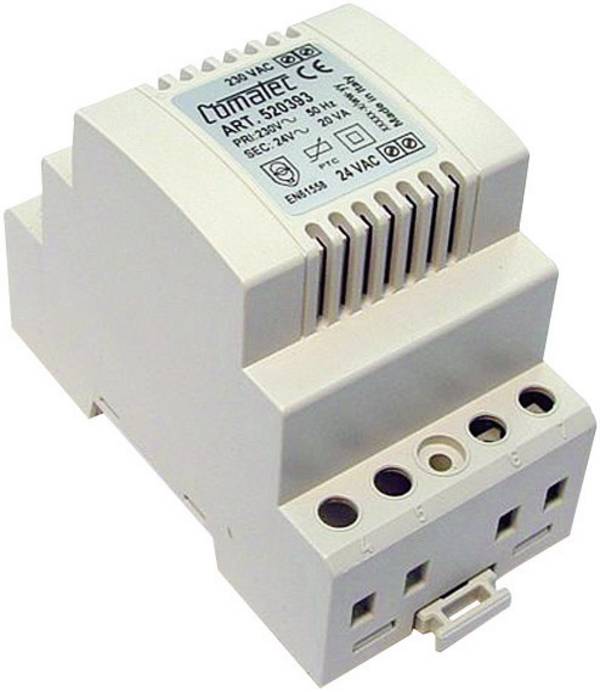 Comatec TBD202024P3 DIN-napajanje (DIN-letva)  24 V/AC 0.83 A 20 VA   Content 1 St.