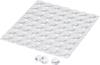 3M SJ 5312 MPCB nogica za uređaje samoljepljivo, okruglo prozirna (Ø x V) 12.7 mm x 3.5 mm 56 St.
