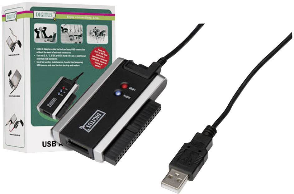 Doodt Rennen neef Digitus USB 2.0 adapter USB 2.0 IDE & SATA Adapterkabel | Conrad.hr