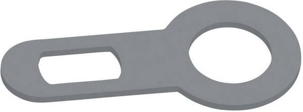 Vogt Verbindungstechnik 2006.61 lemna ušica Površina kontakta posrebrnjeno 100 St.  (D x Š) 12 mm x 5.5 mm