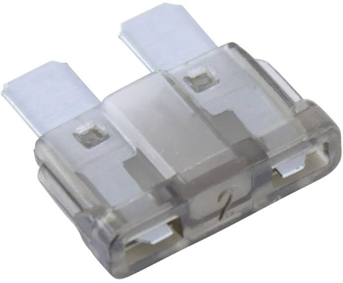 ESKA 340120 340.120 Standaard platte zekering 2 A Grijs 1 stuk(s)