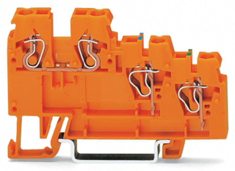 WAGO 270-577 aktivatorska stezaljka 5 mm opruga narančasta 10 St. Package