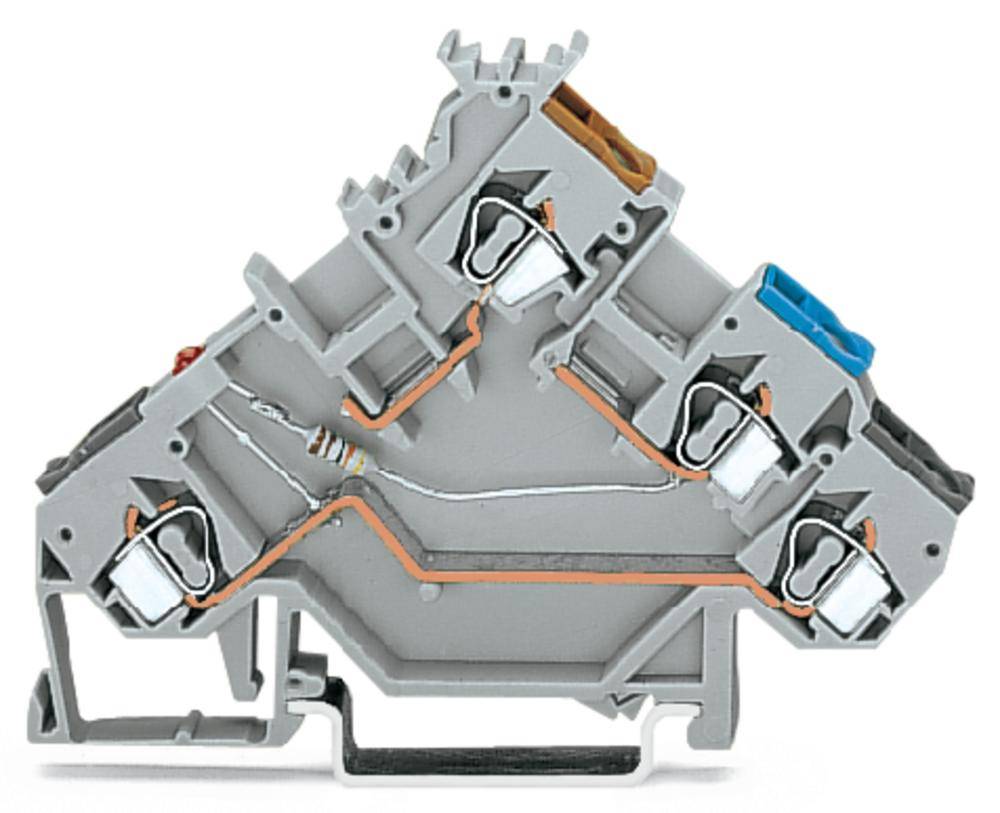 WAGO 280-560/281-434 inicijatorska stezaljka 5 mm opruga Dostupnost: l siva 50 St. Package