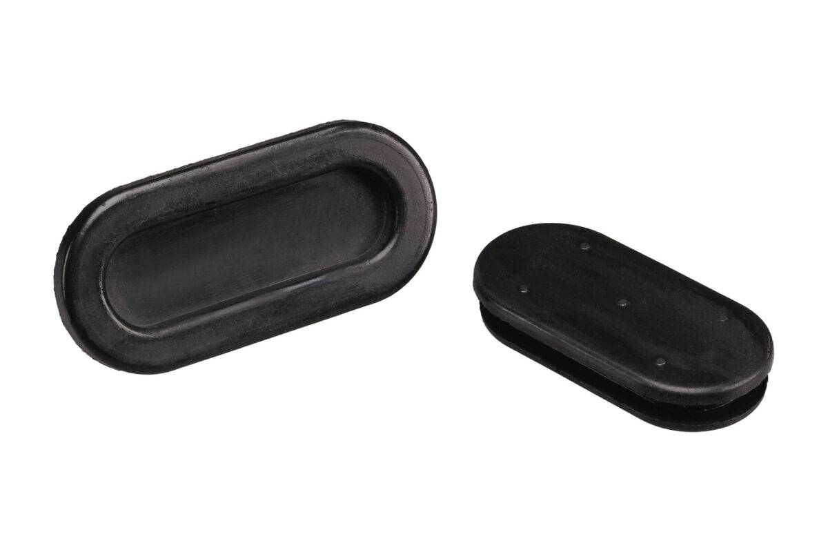 PB Fastener 1028-01 Kabeldoorvoering Slobgat Klem-Ø (max.) 26.6 mm Plaatdikte (max.) 2.8 mm PVC Zwart 1 stuk(s)