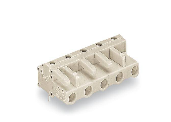 WAGO kućište utičnice za tiskanu pločicu 722 Ukupan broj polova 10 Raster: 7.50 mm 722-840 25 St.