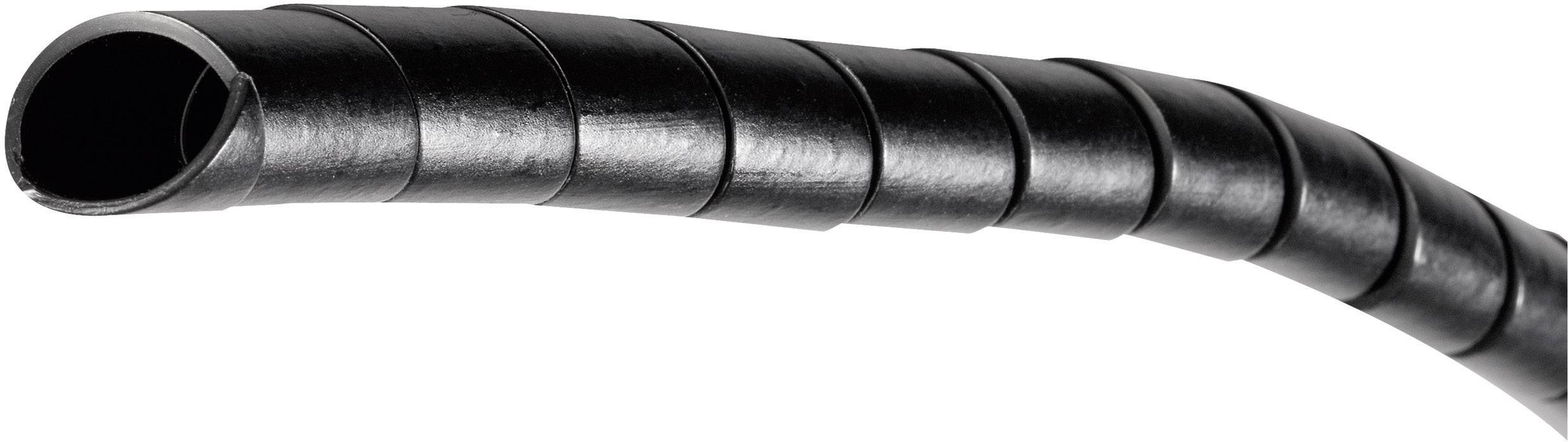 PB Fastener SB 120 E SW SB 120 E SW Spiraalslang 20 tot 120 mm Zwart per meter