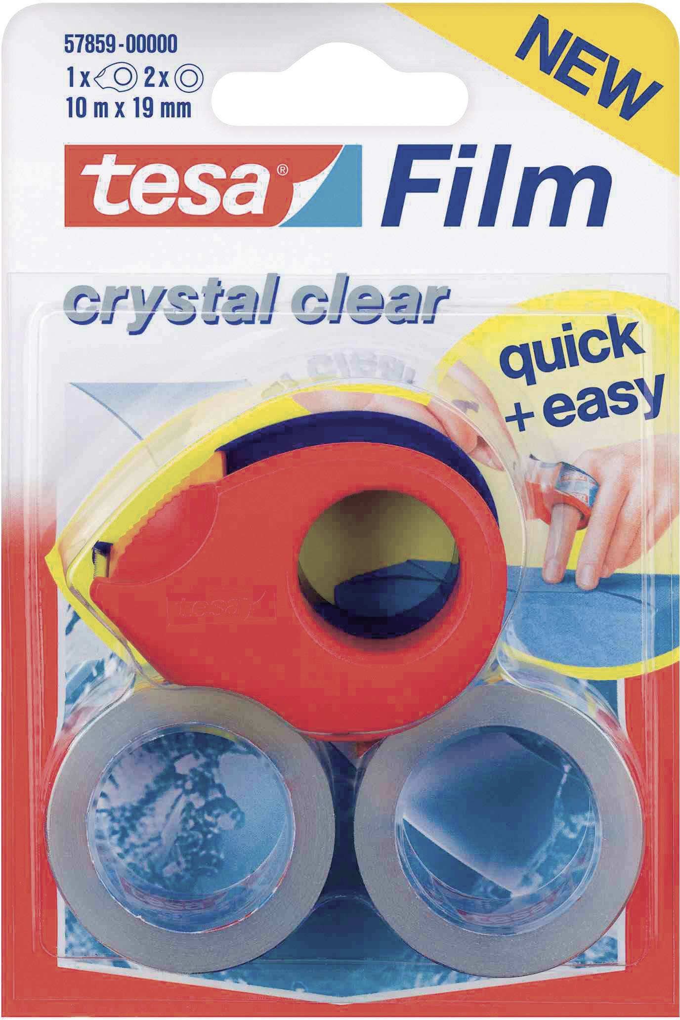 Pakiranja 'tesa Film' s crvenim nosačem i dvije role. Film je kristalno proziran, brz i jednostavan za upotrebu.