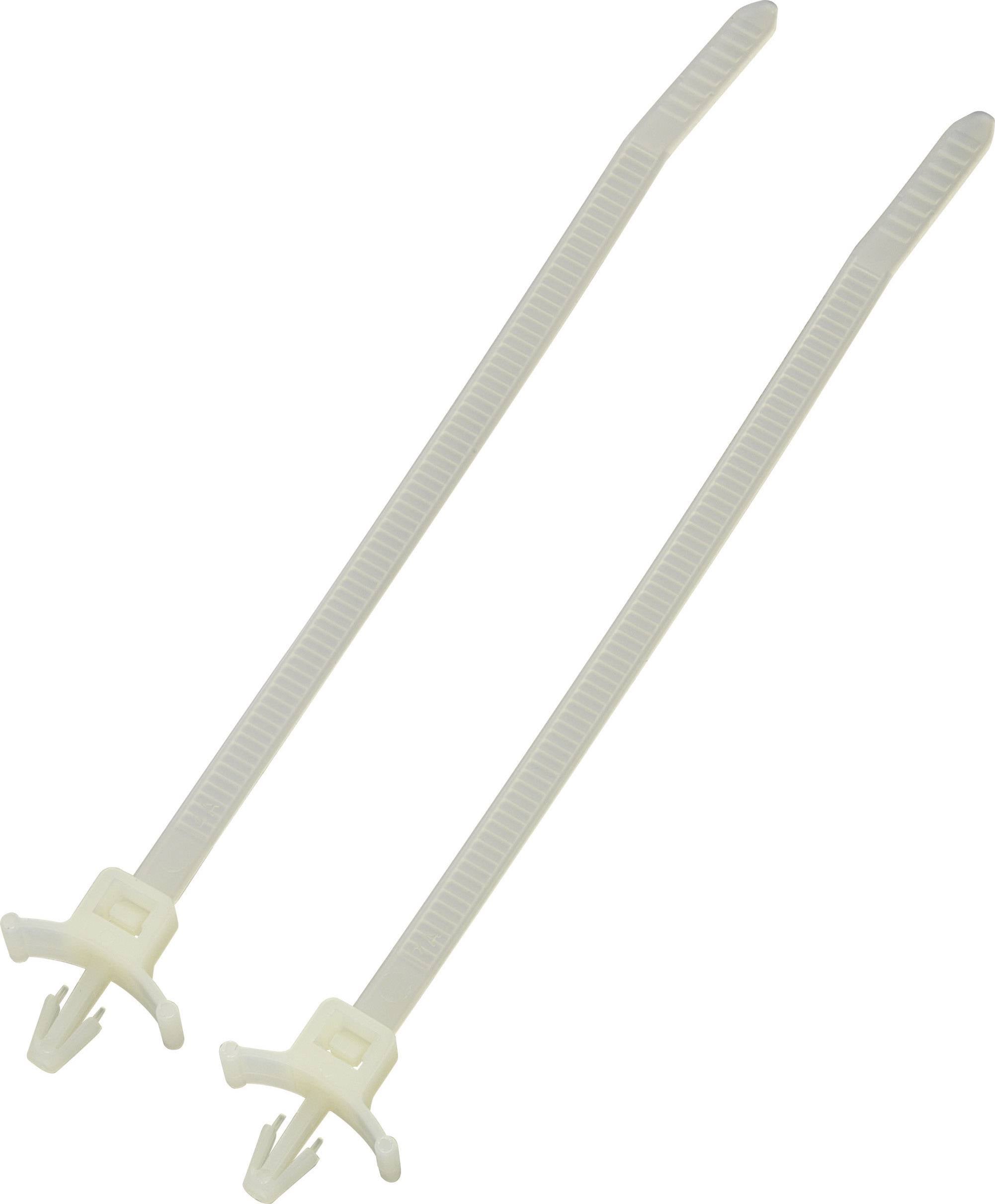KSS 28530c1309 Buntband 203 mm 4.80 mm Svart Med expanderbult 100 st