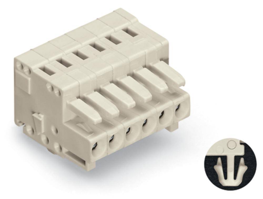 WAGO kućište kabelske utičnice 734 Ukupan broj polova 11 Raster: 3.50 mm 734-111/008-000 50 St.