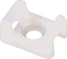 TRU COMPONENTS TC-HC1203 Bevestigingssokkel Schroefbaar 1593055 Wit 1 stuk(s)