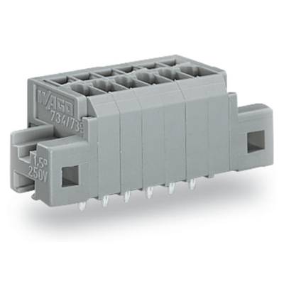 Sivi električni priključak s 9 kontakata, označen natpisom 'WAGO 734/735', nazivnog napona 250V, kut 1,5°.