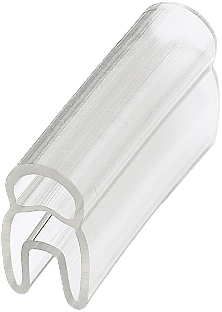 Phoenix Contact 1013818 PATG 2/10 Kabelmarkeringdrager Montagemethode: Rijgen Markeringsvlak: 10 x 4 mm Transparant, Wit 1000 stuk(s)
