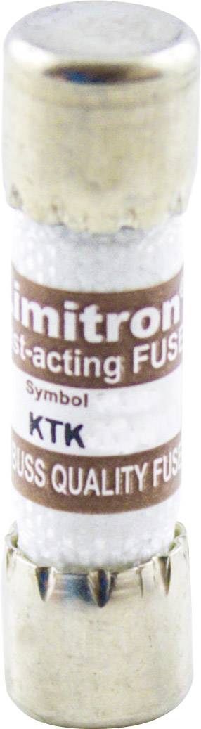 Bussmann by Eaton KTK 0.5 A KTK 0.5 A Buiszekering (&Oslash; x l) 10.3 mm x 38 mm 0.5 A 600 V Supersnel -FF- Inhoud 1 stuk(s)
