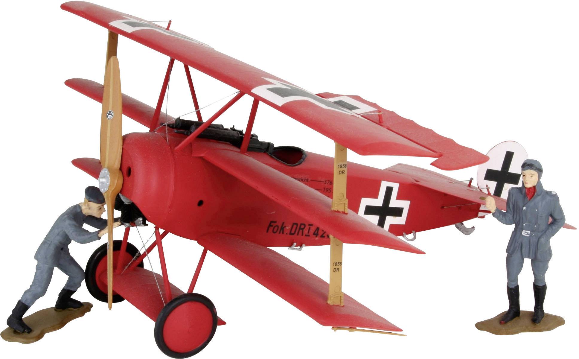 Revell 04744 Fokker DR.I Richthofen Vliegtuig (bouwpakket) 1:28