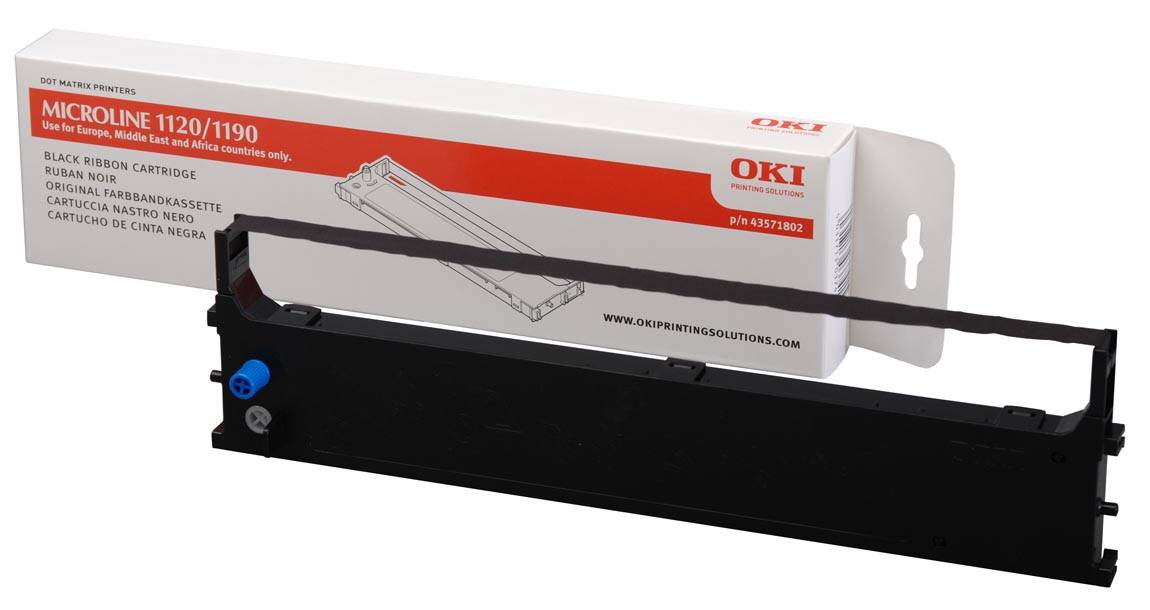 OKI traka u boji 43571802 original ML1120 ML1190 Pogodno za marku (pisač): OKI crna 1 St.-0