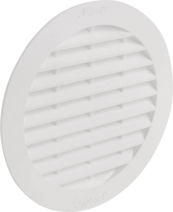 Wallair N32909 ispušna rešetka  plastika Pogodno za cijevi promjera: 10 cm