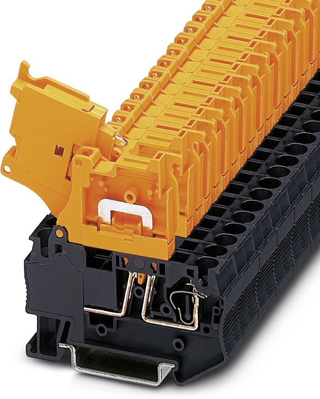 Phoenix Contact 3035140 prolazna redna stezaljka 6.2 mm opruga crna 50 St. Piece