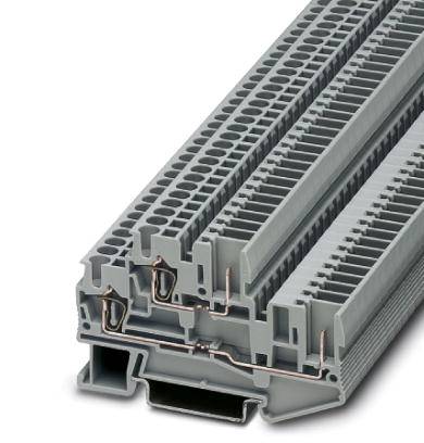 Phoenix Contact 3040892 Klem 2-etages 5.2 mm Spanveer Grijs 50 stuk(s)
