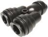 DM-Fit Y-priključak ATWD0808M Ø cijevi: 8 mm Promjer slavine: 8 mm 1 St.