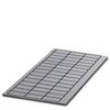 Phoenix Contact 0806880 GPE 27X12,5 SR/R uređaj za označavanje Vrsta montaže: lepljenje Površina za natpisivanje: 27 x 12.50 mm srebrna Broj označitelji: 420 10 St.
