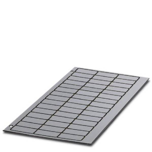 Phoenix Contact 0806880 GPE 27X12,5 SR/R uređaj za označavanje Vrsta montaže: lepljenje Površina za natpisivanje: 27 x 12.50 mm srebrna Broj označitelji: 420 10 St.