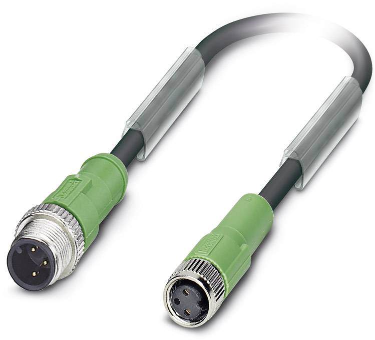 'Zeleni industrijski kabel sa utičnicama na oba kraja, pogodan za čvrste električne spojeve u zahtjevnim okolnostima.'