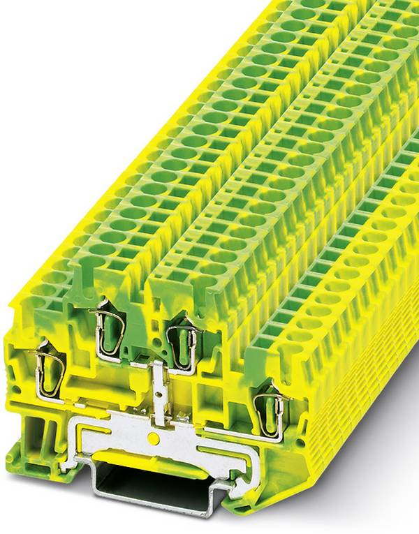 Phoenix Contact 3036026 prolazna redna stezaljka 5.2 mm opruga zelena, žuta 50 St.