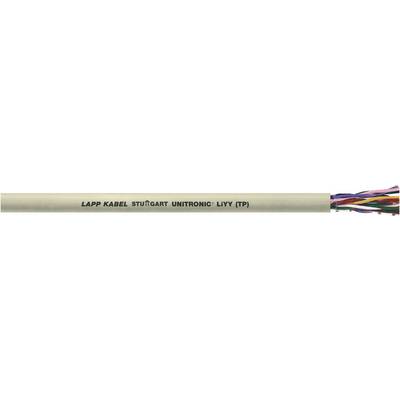 Kabel s natpisom 'LAPP KABEL, STUTTGART UNITRONIC LiYY (TP)' je napola odstrinut i pokazuje šarene, uvrnute unutarnje vodiče.