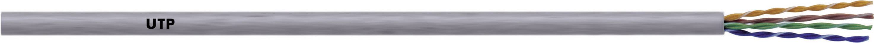 LAPP 2170125/1 Netwerkkabel CAT 5e U/UTP 4 x 2 x 0.2 mm² Grijs per meter