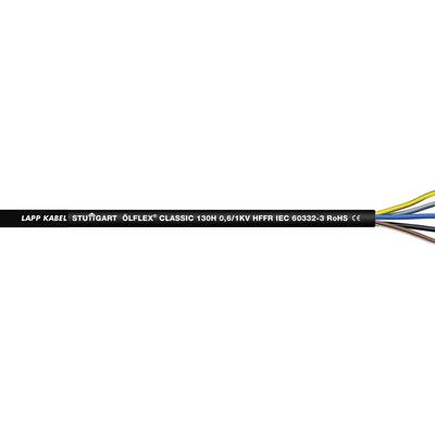 Višežilni električni kabel s natpisom 'LAPP KABEL STUTTGART ÖLFLEX CLASSIC 130H 0.6/1KV HFFR IEC 60332-3 ROHS CE'.