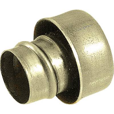 Metalni adapter s dva različito velika kraja.