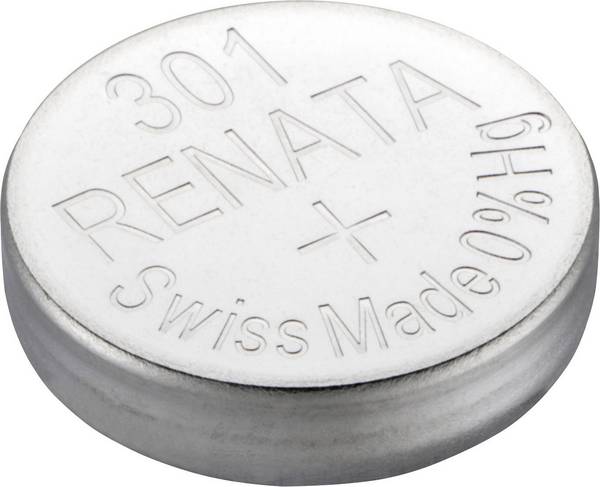 Renata gumbasta baterija 301 1.55 V 1 St. 130 mAh srebrovo-oksidni