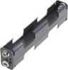 Goobay 10881 baterije - držač 4x mignon (AA) snap priključak (D x Š x V) 110 x 26 x 16 mm