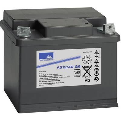 Olovna gel baterija marke Sonnenschein. Model A512/40 G6, 12V, 40Ah. Pogodan za raznovrsne primjene.