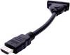club3D CAC-HMD>DFD HDMI / DVI adapter [1x muški konektor HDMI - 1x ženski konektor DVI, 24 + 5 polova] crna 12.00 cm