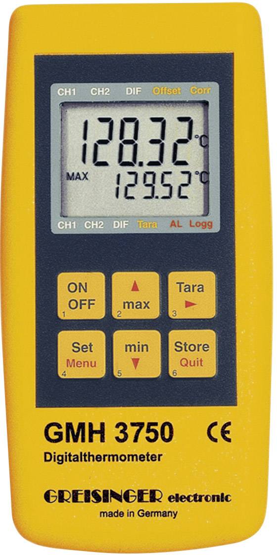 Digitalni termometar prikazuje trenutnu temperaturu od 128,32°C, maksimalnu temperaturu od 129,52°C. Tipke za postavke su vidljive.