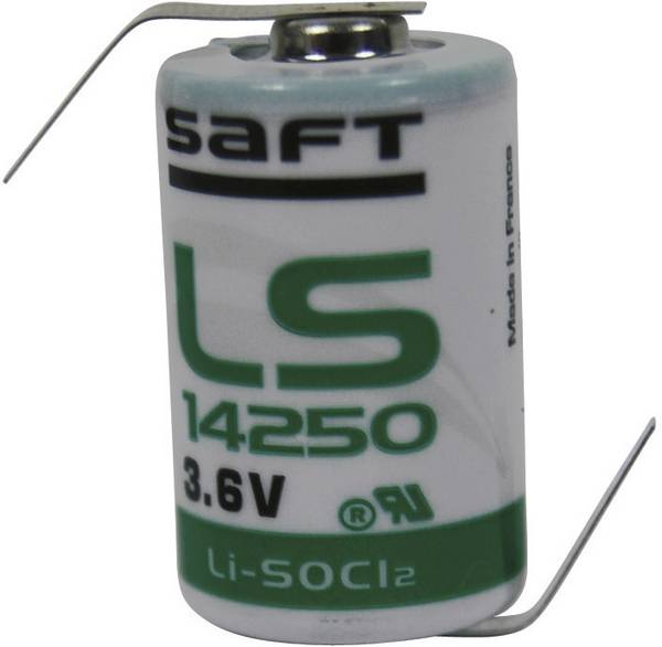Saft LS 14250 HBG specijalne baterije 1/2 AA Z-lemna zastavica litijev 3.6 V 1200 mAh 1 St.