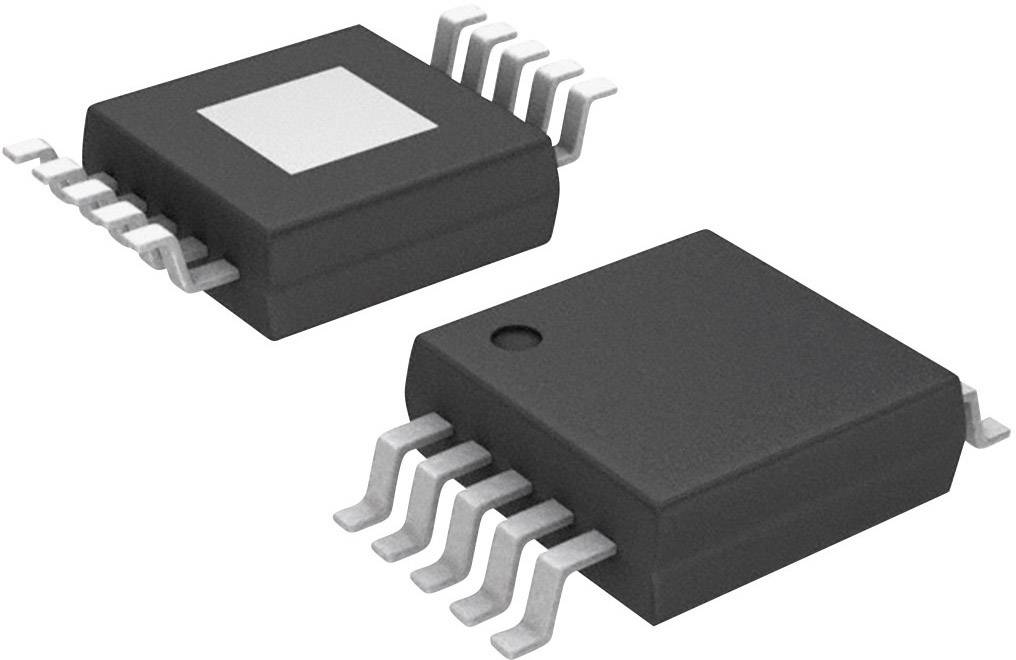 Microchip Technology MCP73833-FCI/UN PMIC - Battery Management Laadmanagement Li-ion, Li-poly MSOP-10 Oppervlakmontage afbeelding