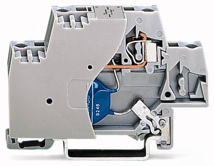WAGO 280-502/281-587 pojedinačna stezaljka 10 mm opruga Dostupnost: l siva 50 St. Package
