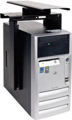 Dataflex držač računala ispod stola Top Grip CPU Halter 323 32.323 crna Opteretivost do težine=20 kg-1