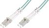 Digitus DK-2533-10/3 staklena vlakna svjetlovodi priključni kabel 10.00 m tirkizna [1x muški konektor LC - 1x muški konektor LC] 50/125 µ Multimode OM3