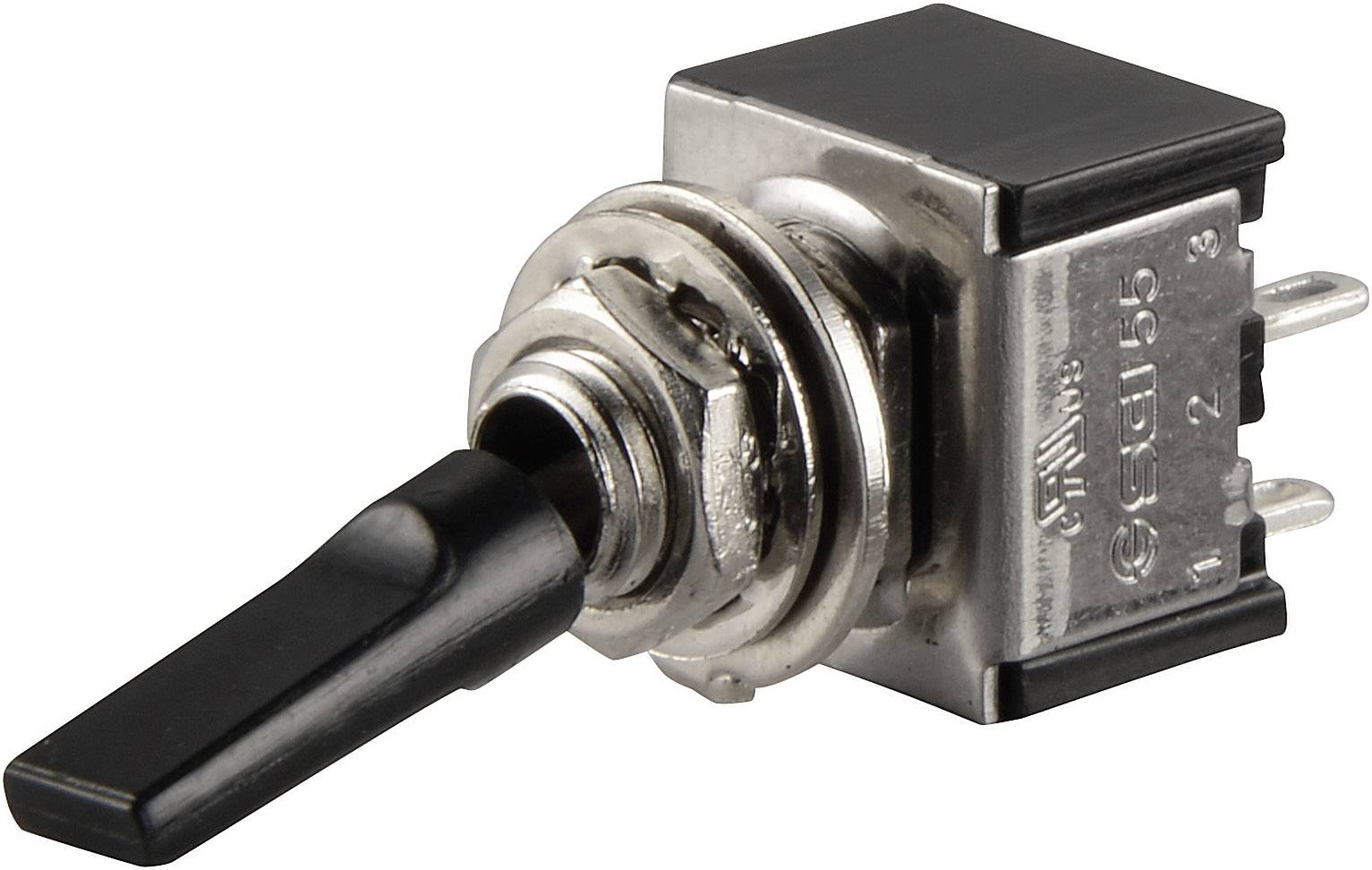 TRU COMPONENTS 1587522 TC-TA201G1 prevjesni prekidač 250 V/AC 3 A 2 x off/on zadržava položaj 1 St.