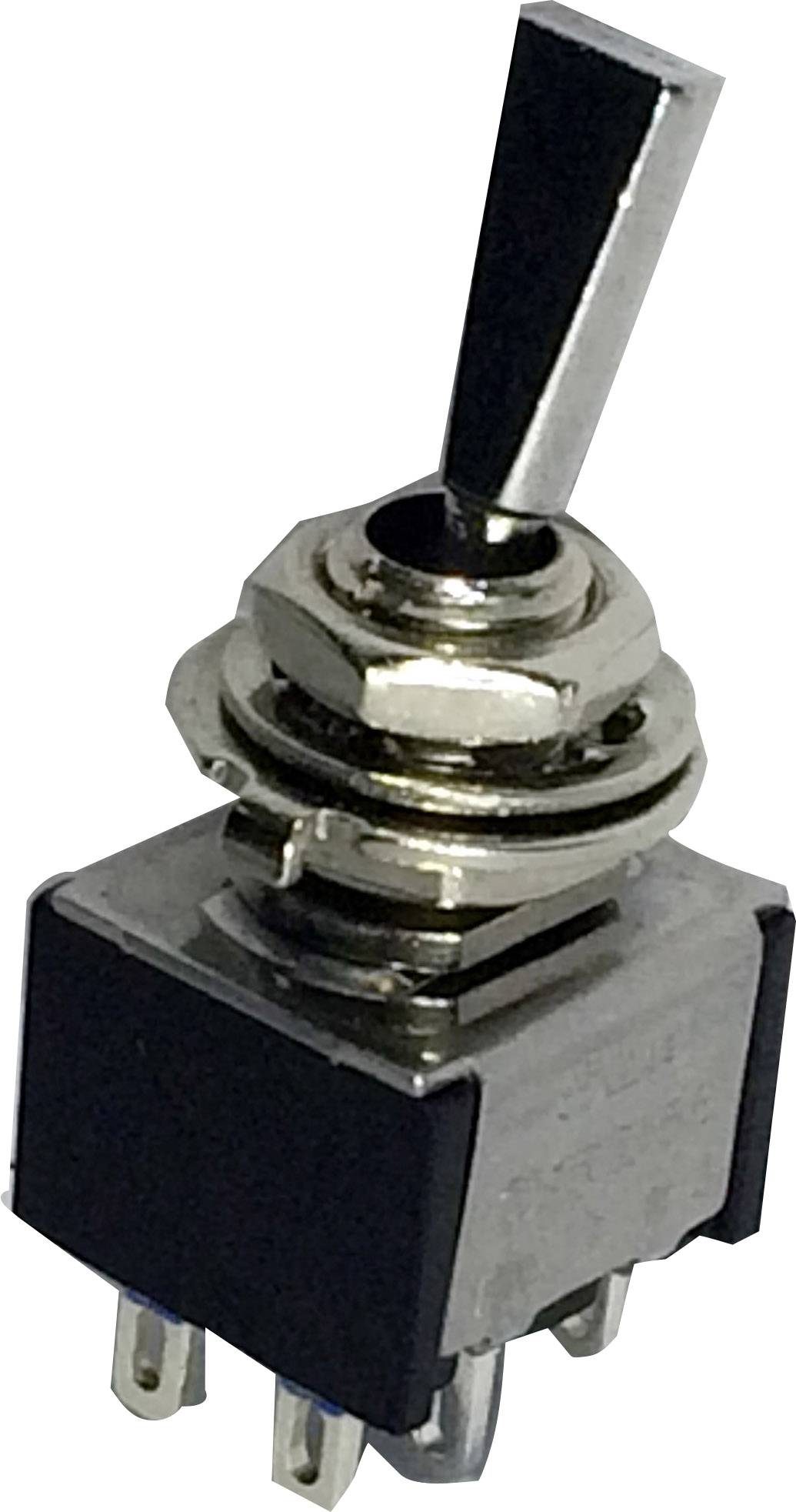 TRU COMPONENTS 1587785 TC-TA203F1 prevjesni prekidač 250 V/AC 3 A 2 x on/off/on zadržava položaj/0/zadržava položaj 1 St.
